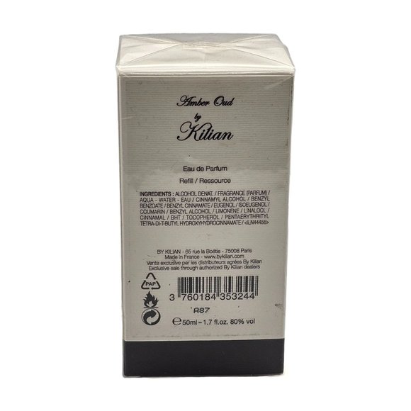 Kilian Amber Oud Eau De Parfum Refill 50ml 1.7oz Original Formula - Picture 3 of 3